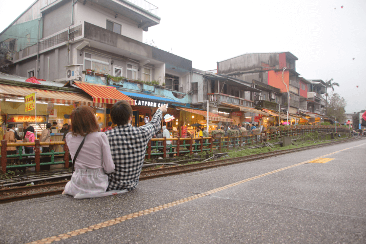 台湾十分のランタン3