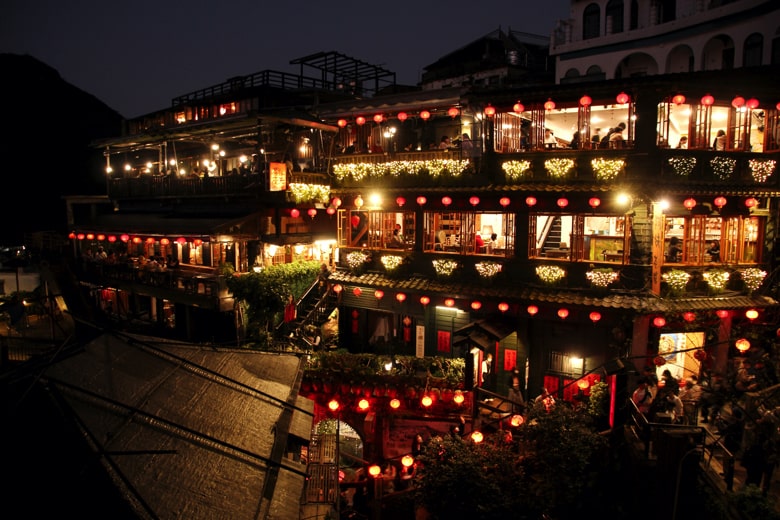 九份の夜景